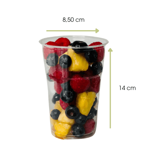 gobelet transparent 40 cl pour aliments froids
