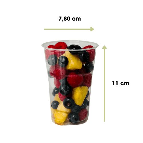 verre transparent 30 cl idéal pour desserts