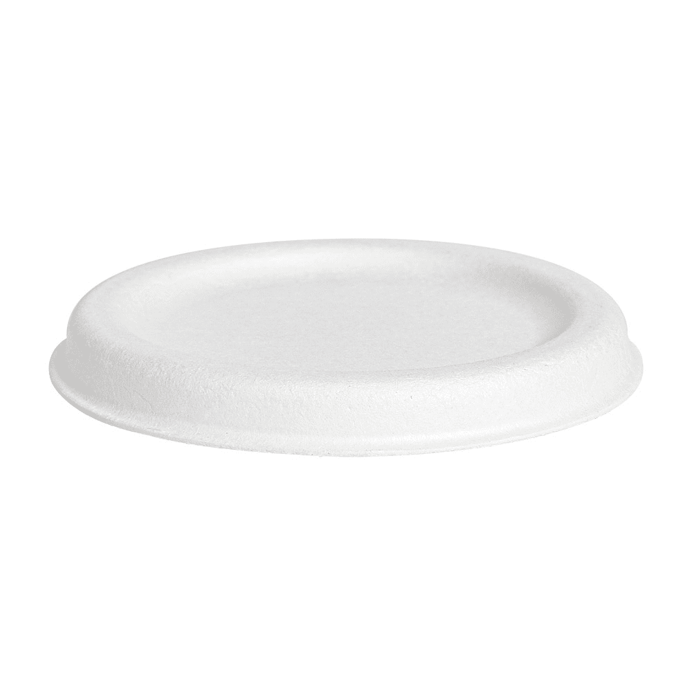 Verrine en bagasse avec couvercle 90 ml